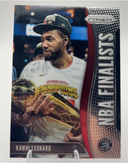 2019-20 Panini Prizm NBA Finalists #1 Kawhi Leonard — front