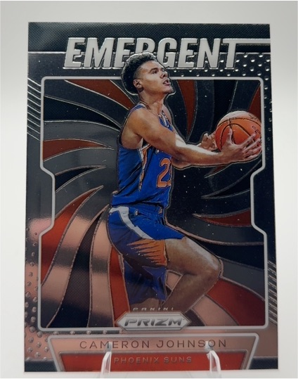 2019-20 Panini Prizm #13 Cameron Johnson Emergent — front
