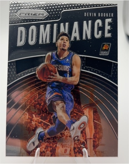 2019-20 Panini Prizm Dominance #8 Devin Booker — front