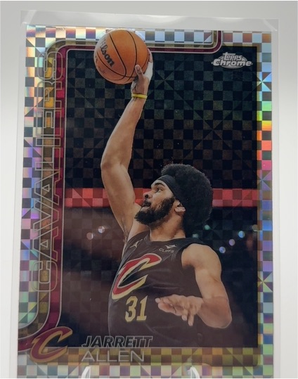 2025-26 Topps Chrome #52 Jarrett Allen — front