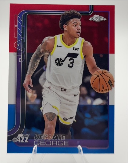 2025-26 Topps Chrome #235 Keyonte George — front