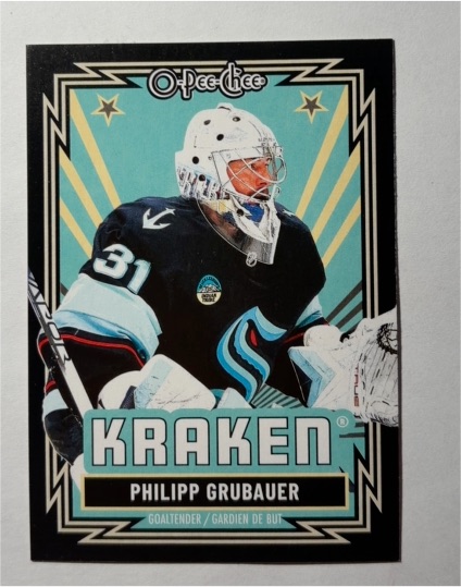 2025-26 O-Pee-Chee #104 Philipp Grubauer — front