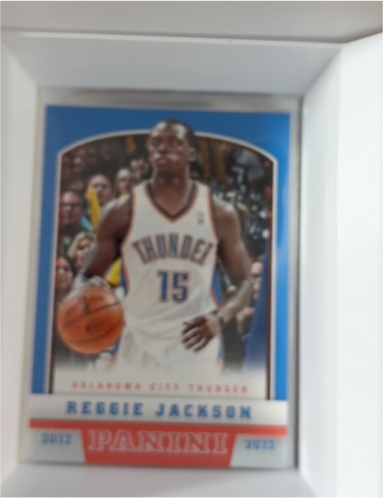 2012-13 Panini #229 Reggie Jackson RC Oklahoma City Thunder — front