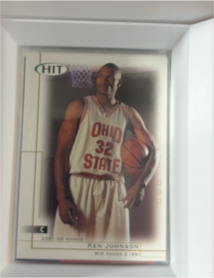 2001 Sage Hit #32 Ken Johnson — front