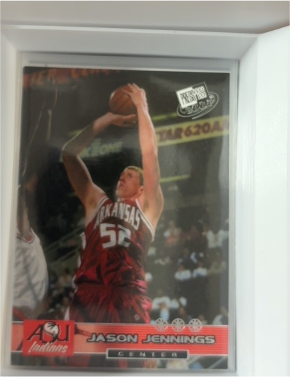 2002 Press Pass #15 Jason Jennings — front