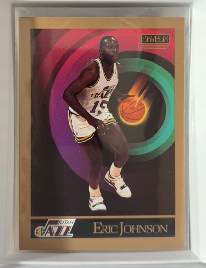 1990-91 SkyBox #280 Eric Johnson — front