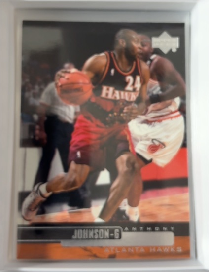 1999-00 Upper Deck #185 Anthony Johnson — front