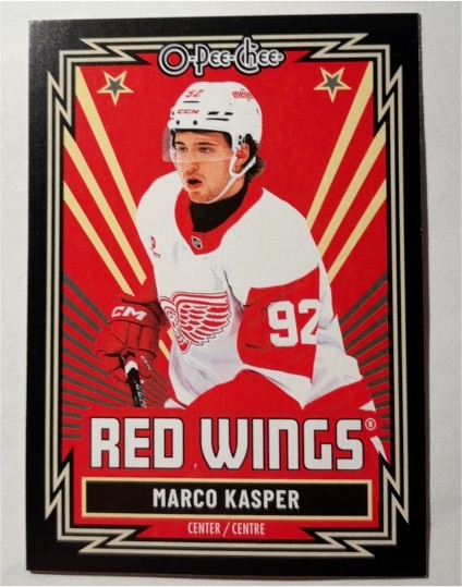 2025-26 O-Pee-Chee #12 Marco Kasper — front