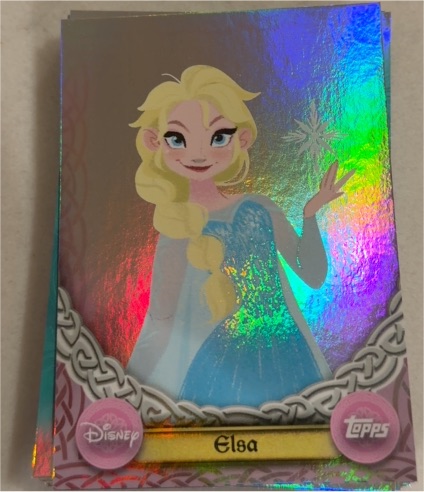 2025 Topps Disney Wonder Tapestries #T-16 Elsa — front