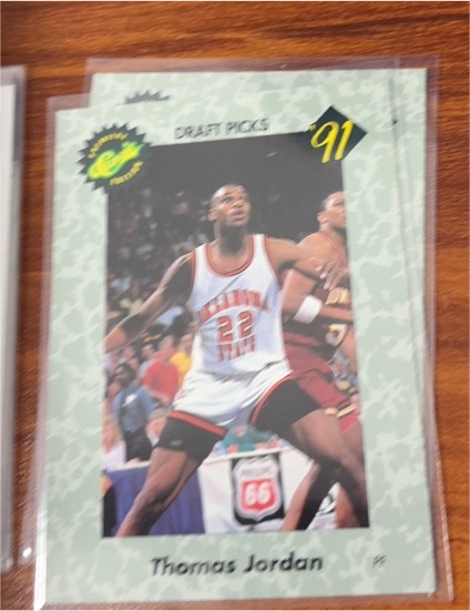 1991 Classic Draft Picks #49 Thomas Jordan — front