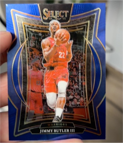 2024-25 Panini Select #34 Jimmy Butler III Blue Concourse — front