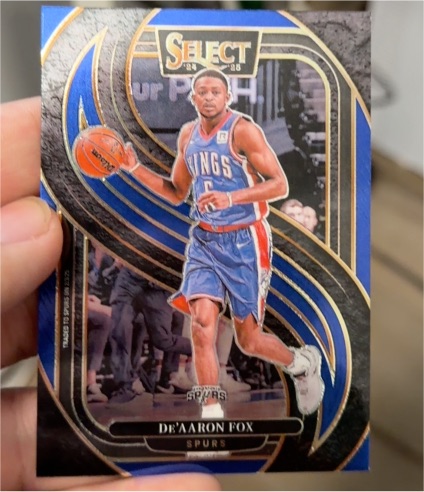 2024-25 Panini Select Premier Level #150 De'Aaron Fox — front