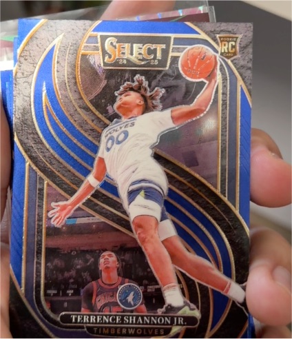 2024-25 Panini Select #183 Terrence Shannon Jr. Blue Premier Level RC — front