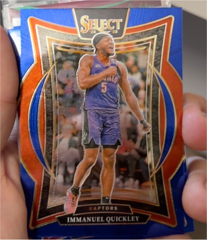 2024-25 Panini Select #41 Immanuel Quickley — front