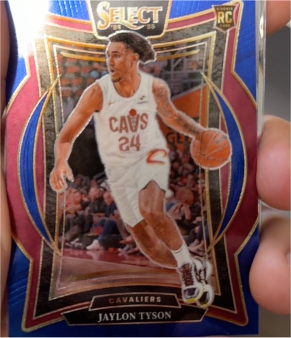 2024-25 Panini Select #77 Jaylon Tyson — front