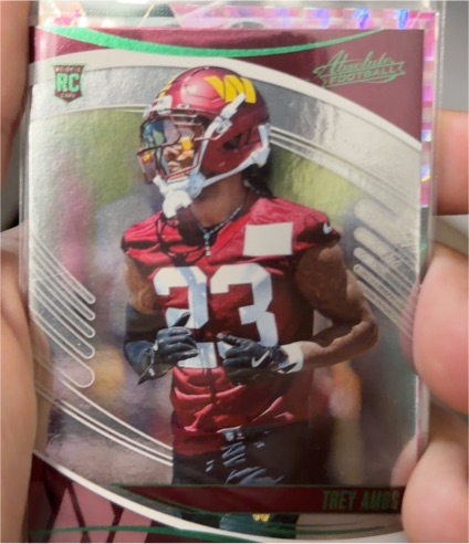 2025 Panini Absolute #190 Trey Amos — front