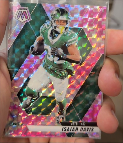 2025 Panini Mosaic #59 Isaiah Davis — front
