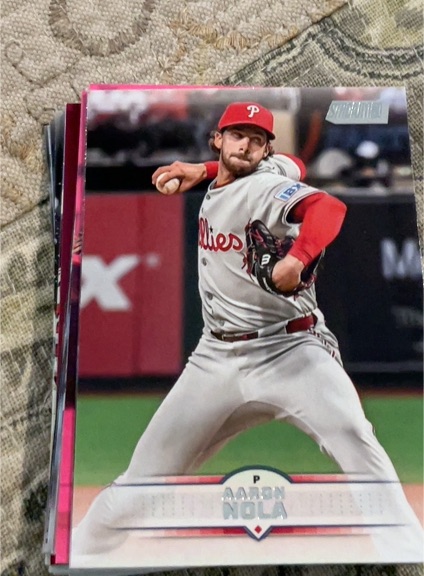 2025 Topps Stadium Club #145 Aaron Nola — front