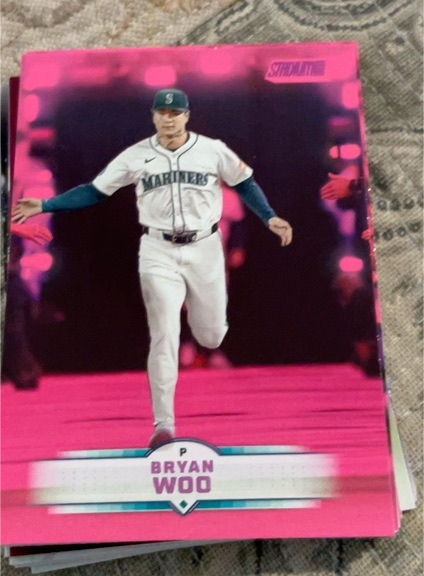 2025 Topps Stadium Club #197 Bryan Woo — front