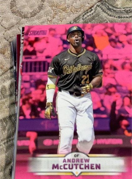 2025 Topps Stadium Club #166 Andrew McCutchen — front