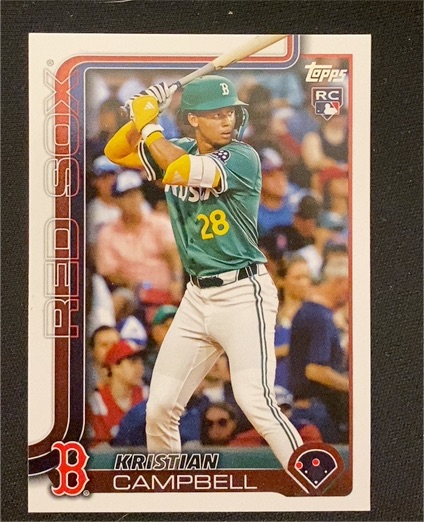 2025 Topps Update #CC3-1 Kristian Campbell — front