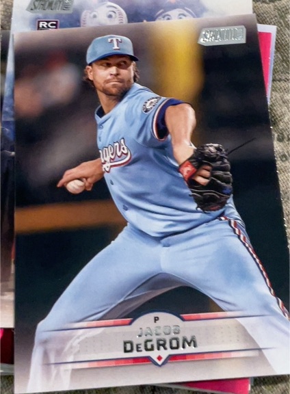 2025 Topps Stadium Club #194 Jacob DeGrom — front
