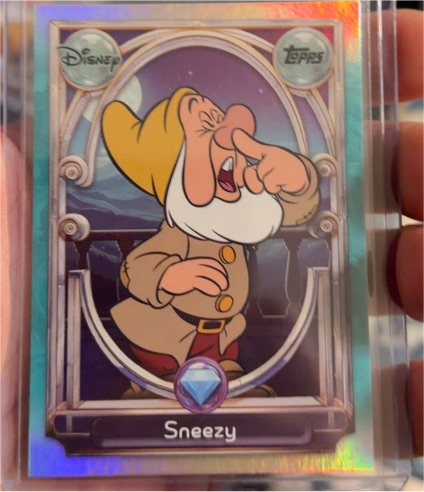 2025 Topps Disney Wonder #106 Sneezy — front