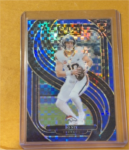 2024 Panini Select Premier Level #117 Bo Nix — front