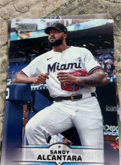2025 Topps Stadium Club #120 Sandy Alcantara — front