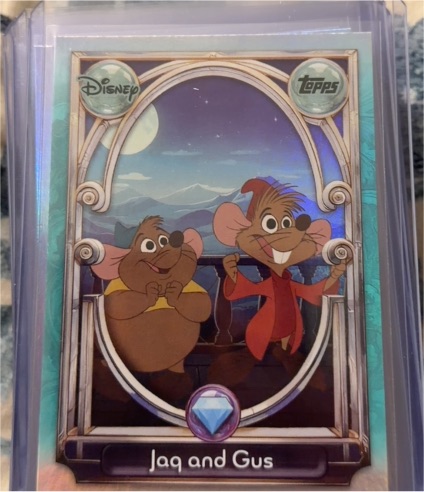 2025 Topps Disney Wonder #111 Jaq and Gus — front