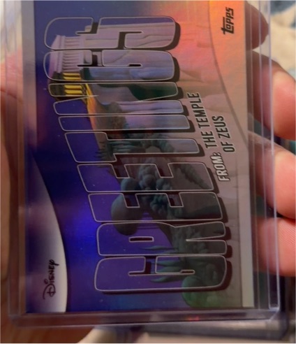 2025 Topps Disney Wonder #GF-22 Greetings From The Temple Of Zeus Hercules — front