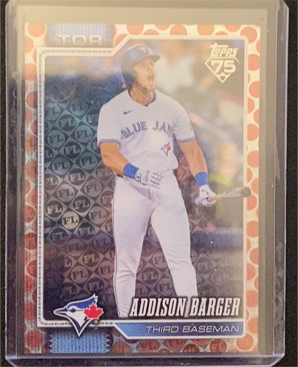 2026 Topps Series 1 #241 Addison Barger — front