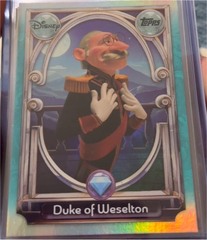 2025 Topps Disney Wonder #148 Duke of Weselton — front