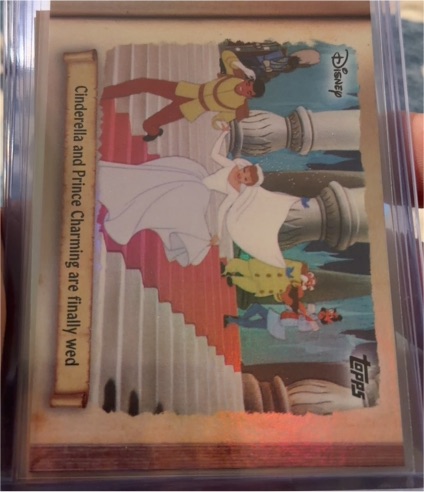2025 Topps Disney Wonder #C75-24 Cinderella and Prince Charming are finally wed — front