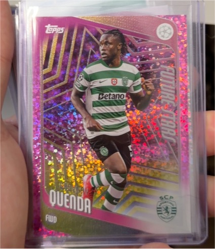 2025-26 Topps UEFA Club Competitions #95 Geovany Quenda — front