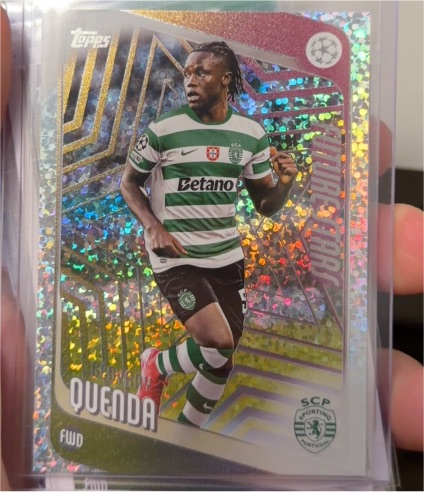 2025-26 Topps UEFA Club Competitions #95 Geovany Quenda — front