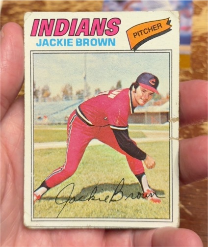 1977 Topps #147 Jackie Brown — front