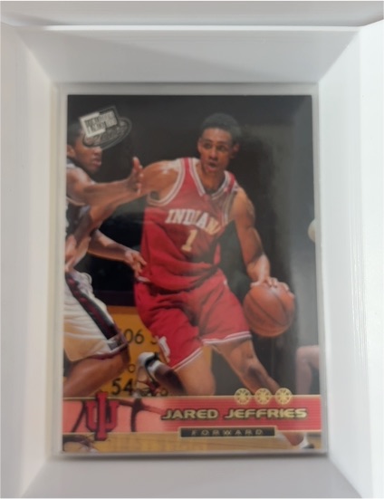 2002 Press Pass #14 Jared Jeffries — front