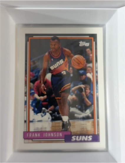 1992-93 Topps #332 Frank Johnson — front