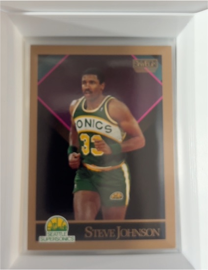 1990-91 SkyBox #267 Steve Johnson — front