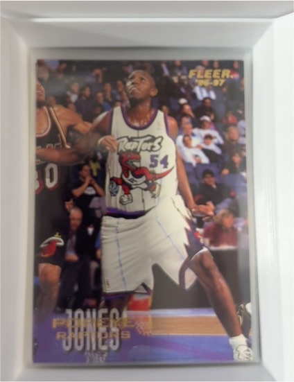 1996-97 Fleer #255 Popeye Jones — front
