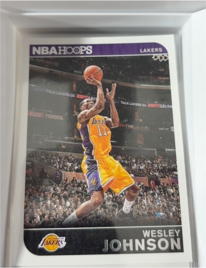 2014-15 Panini NBA Hoops #175 Wesley Johnson — front