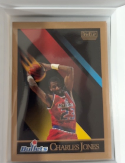 1990-91 SkyBox #290 Charles Jones Washington Bullets — front