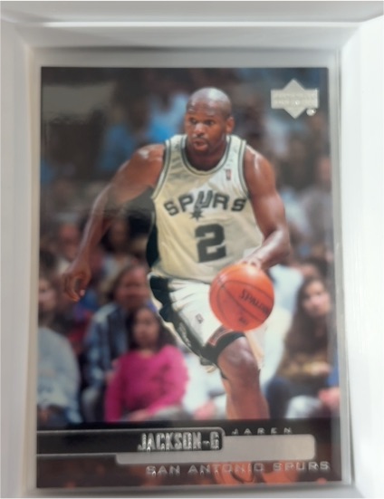 1999-00 Upper Deck #289 Jaren Jackson — front