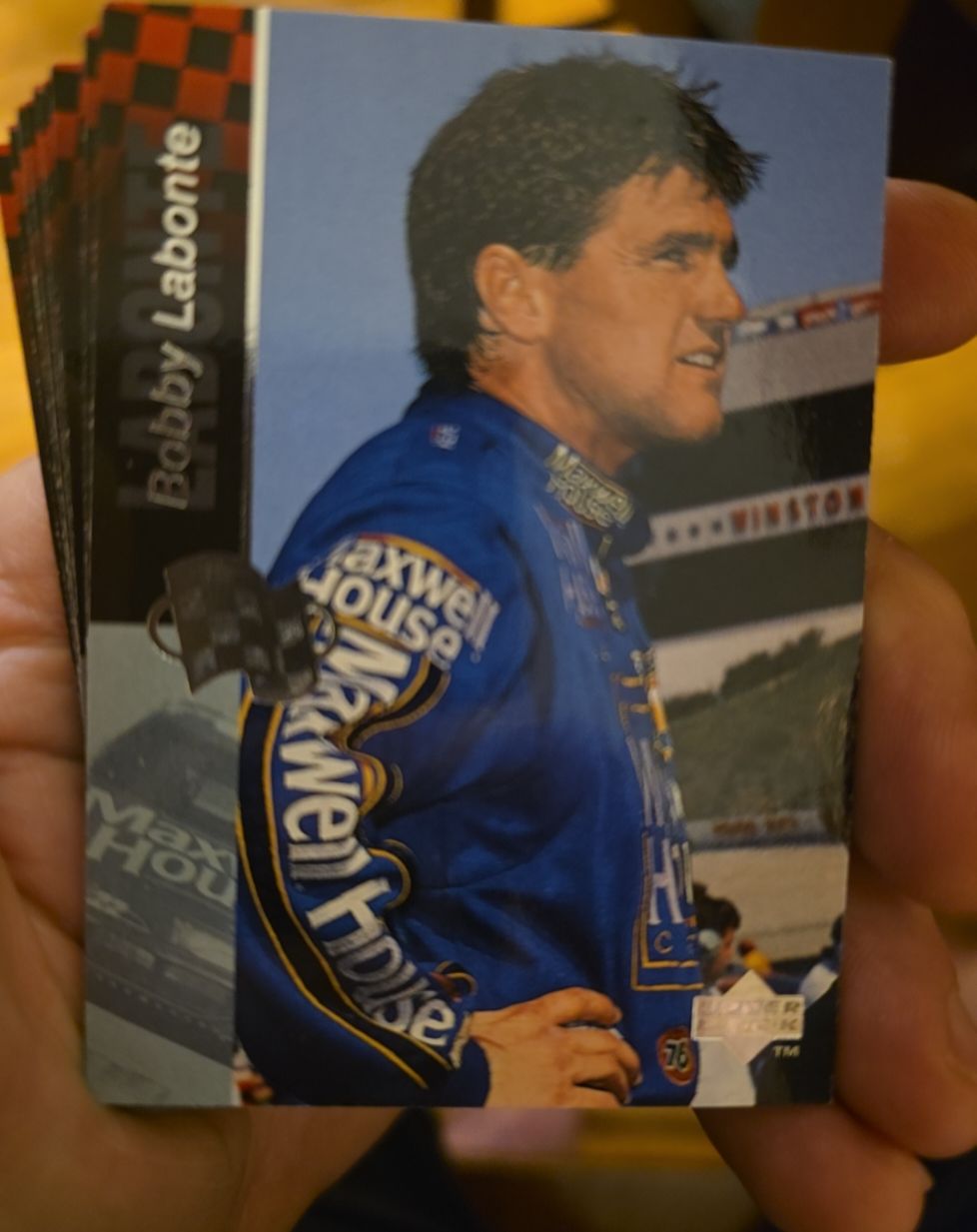 1995 Upper Deck #18 Bobby Labonte — front
