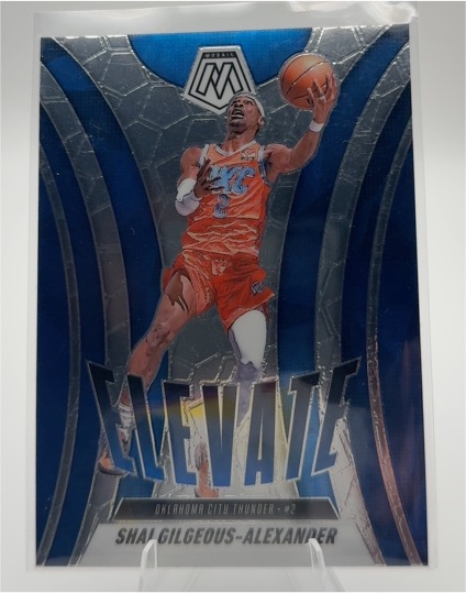 2024-25 Panini Mosaic Elevate #25 Shai Gilgeous-Alexander — front