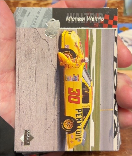1995 Upper Deck #52 Michael Waltrip — front