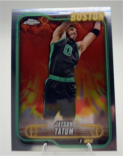 2024-25 Topps Chrome #51 Jayson Tatum — front