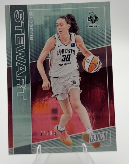 2025 Panini National Convention Silver Packs #4 Breanna Stewart — front