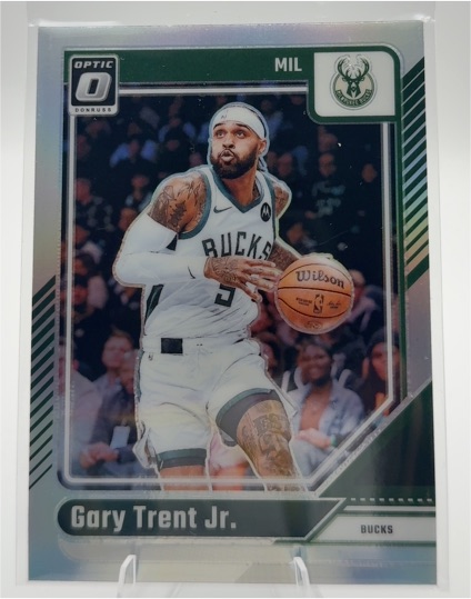 2024-25 Donruss Optic #166 Gary Trent Jr. Milwaukee Bucks — front